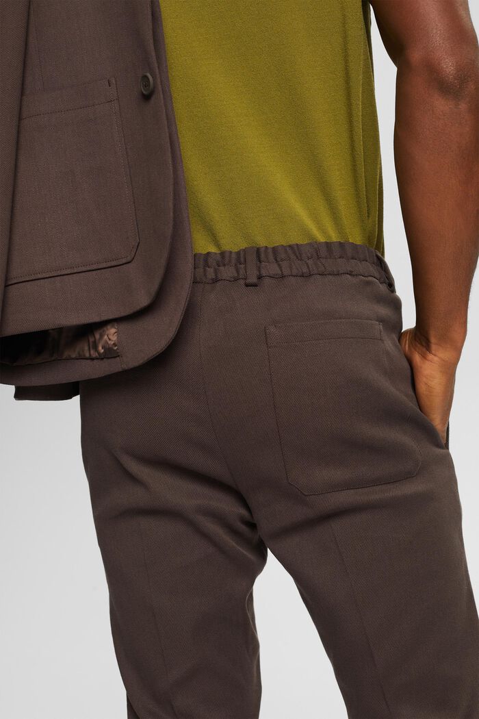 Pantalon dépareillé HEMP, BROWN, detail image number 5