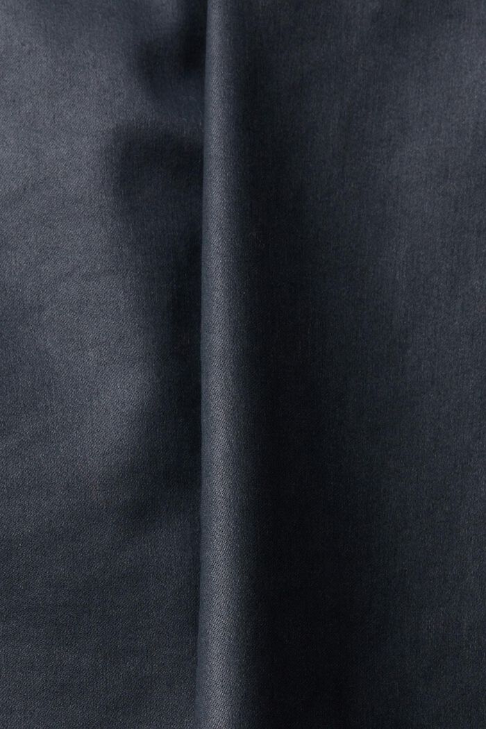 Jupe longueur genoux aspect cuir, BLACK, detail image number 6