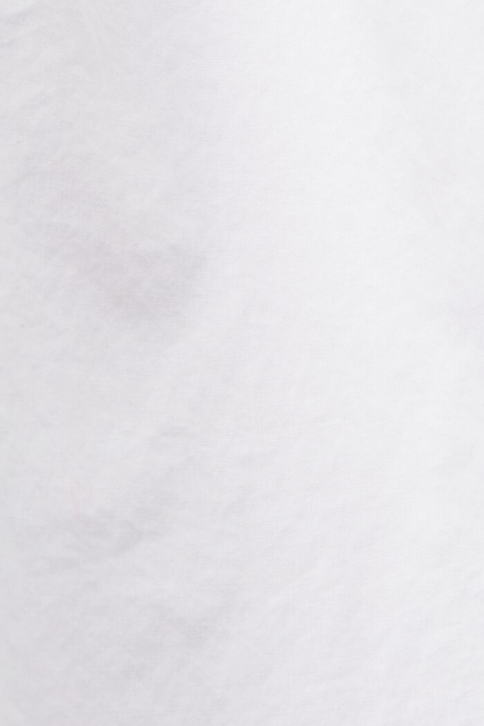 Mini-jupe tissée, 100 % coton, WHITE, detail image number 6