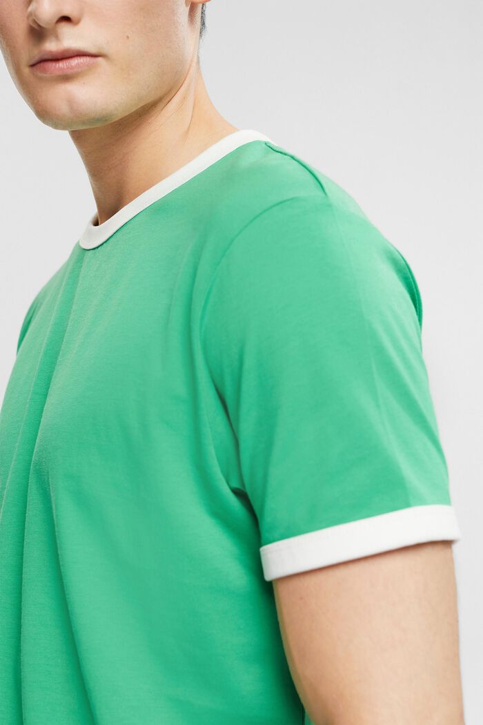 T-shirt en jersey, GREEN, detail image number 2