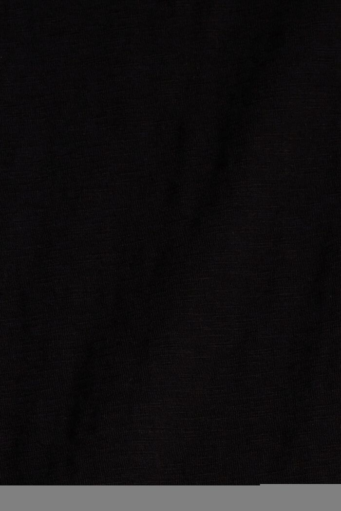 T-shirt 100 % coton biologique, BLACK, detail image number 4