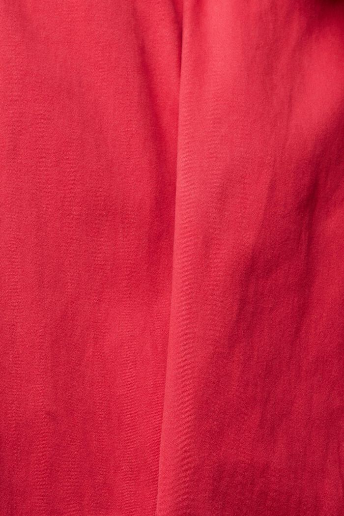 Chino en coton, RED, detail image number 4