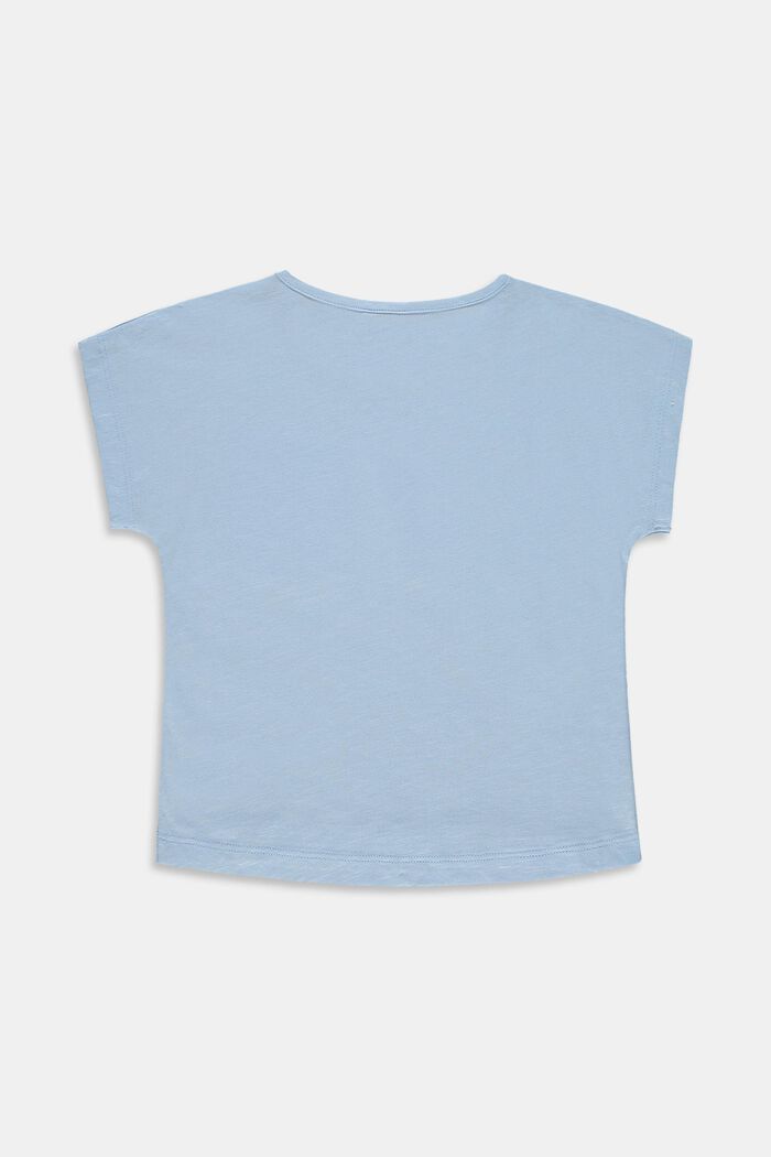 T-shirt à poche-poitrine, 100 % coton, BLUE LAVENDER, detail image number 1