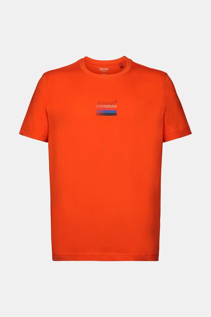 T-shirt en jersey à imprimé, 100 % coton