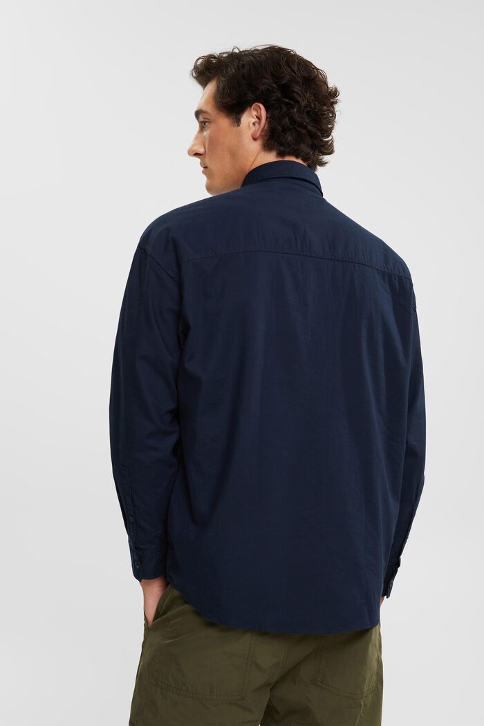 T-shirt oversize en coton durable, NAVY, detail image number 3