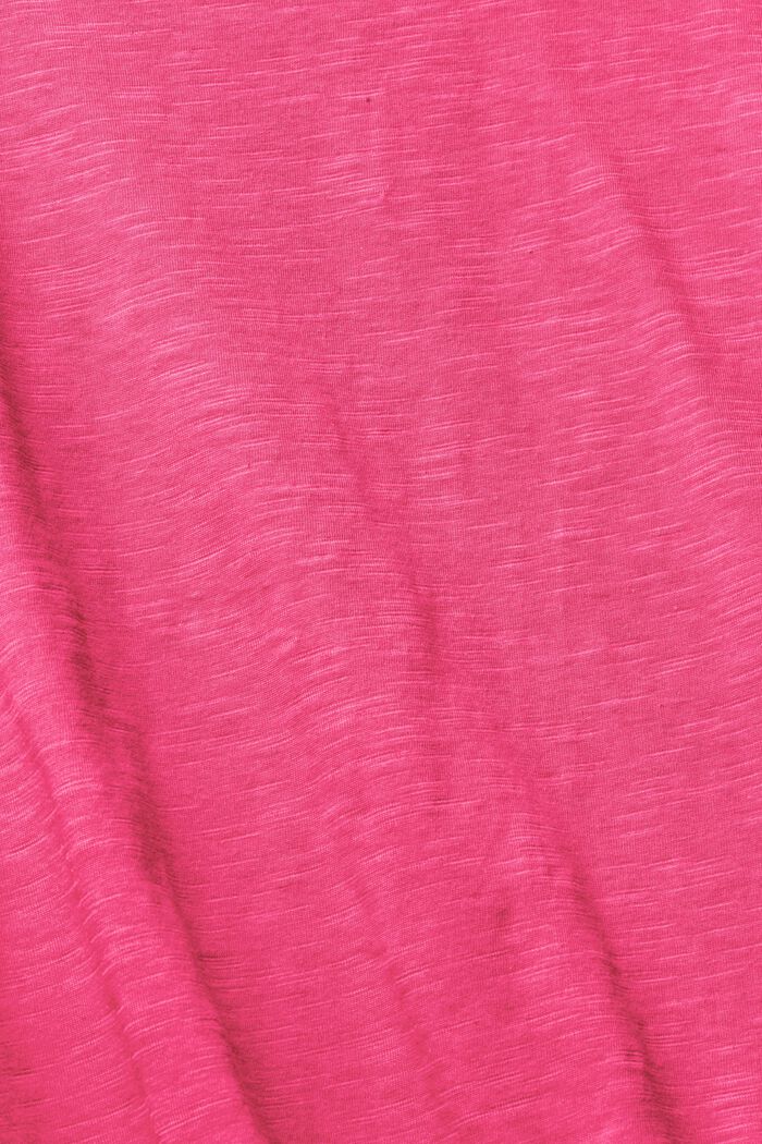 T-shirt oversize à manches 3/4, PINK FUCHSIA, detail image number 4