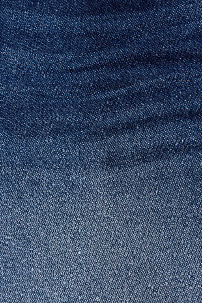Short en jean en coton, BLUE MEDIUM WASHED, detail image number 4