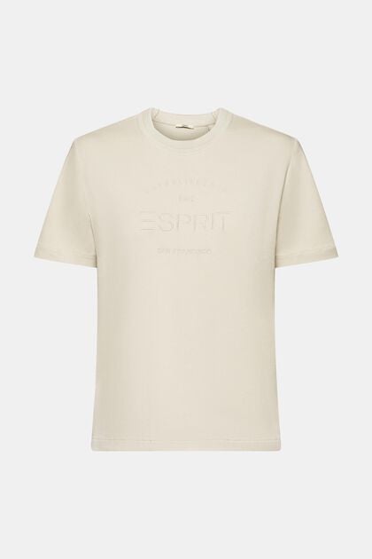 T-shirt en coton biologique orné d’un logo brodé