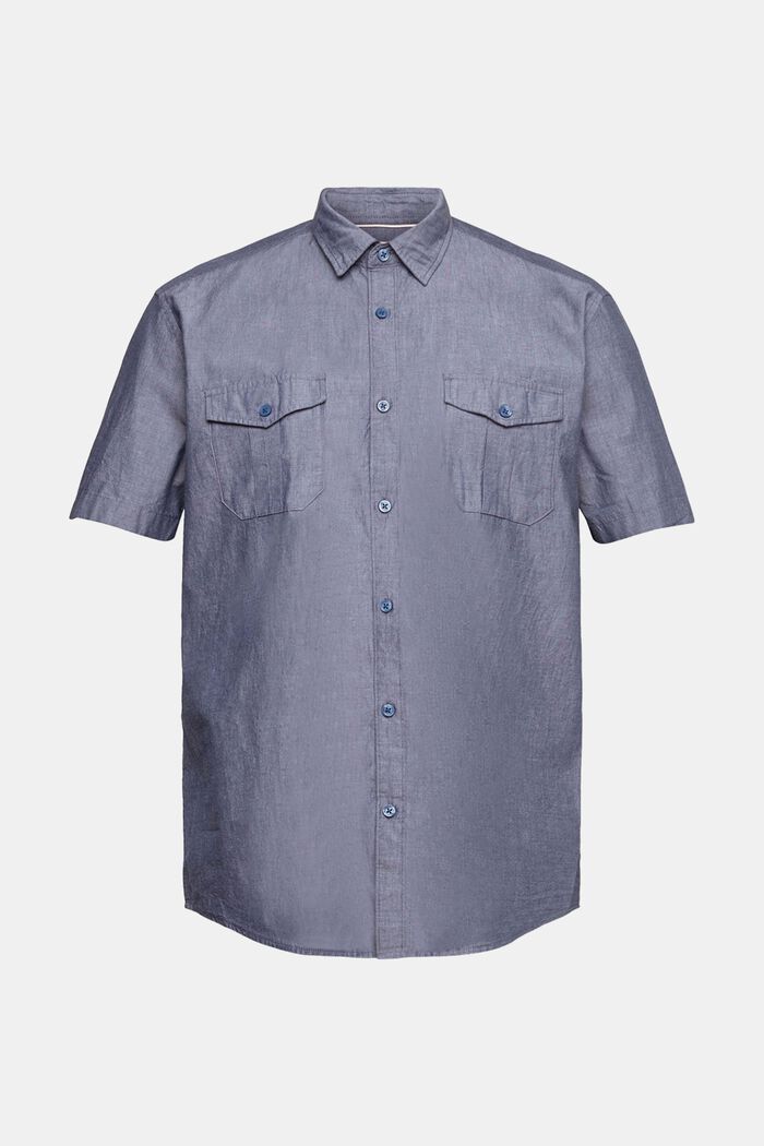 Chemise à poches-poitrine, NAVY, detail image number 5
