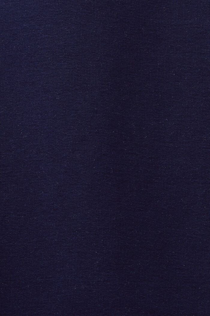 Pantalon à la coupe droite en coton biologique mélangé, BLUE RINSE, detail image number 5