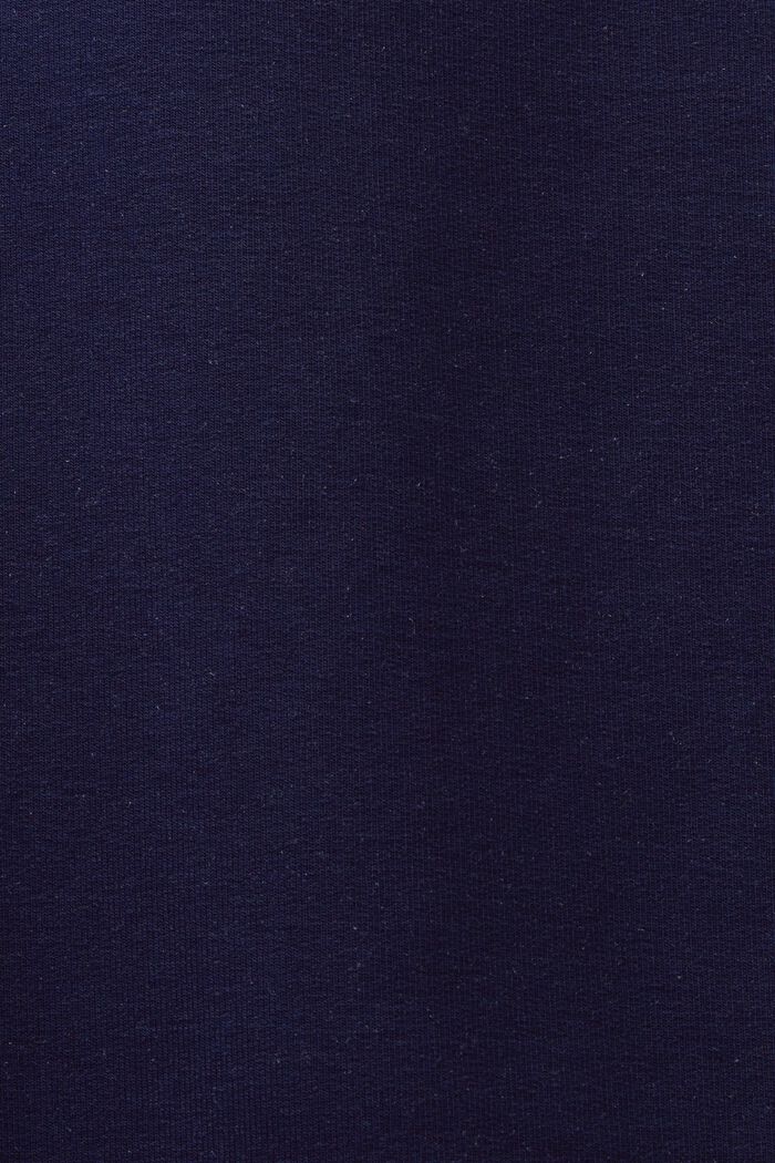 Pantalon à la coupe droite en coton biologique mélangé, BLUE RINSE, detail image number 5