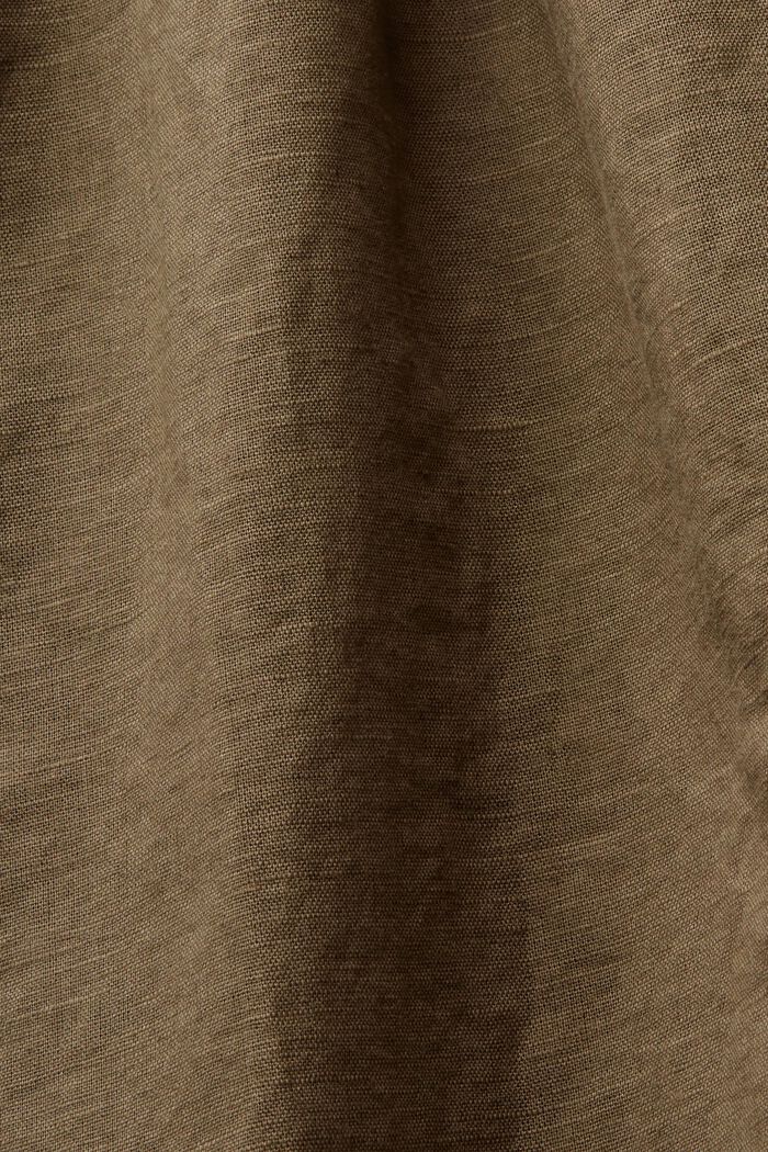 Blouses woven, KHAKI GREEN, detail image number 5