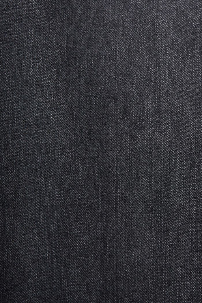 Jean taille haute à jambes larges, BLACK MEDIUM WASHED, detail image number 5