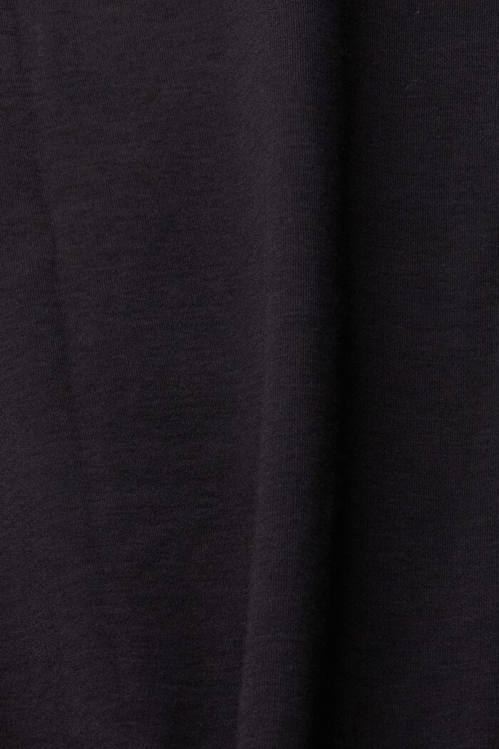 T-shirt à poche-poitrine, BLACK, detail image number 5