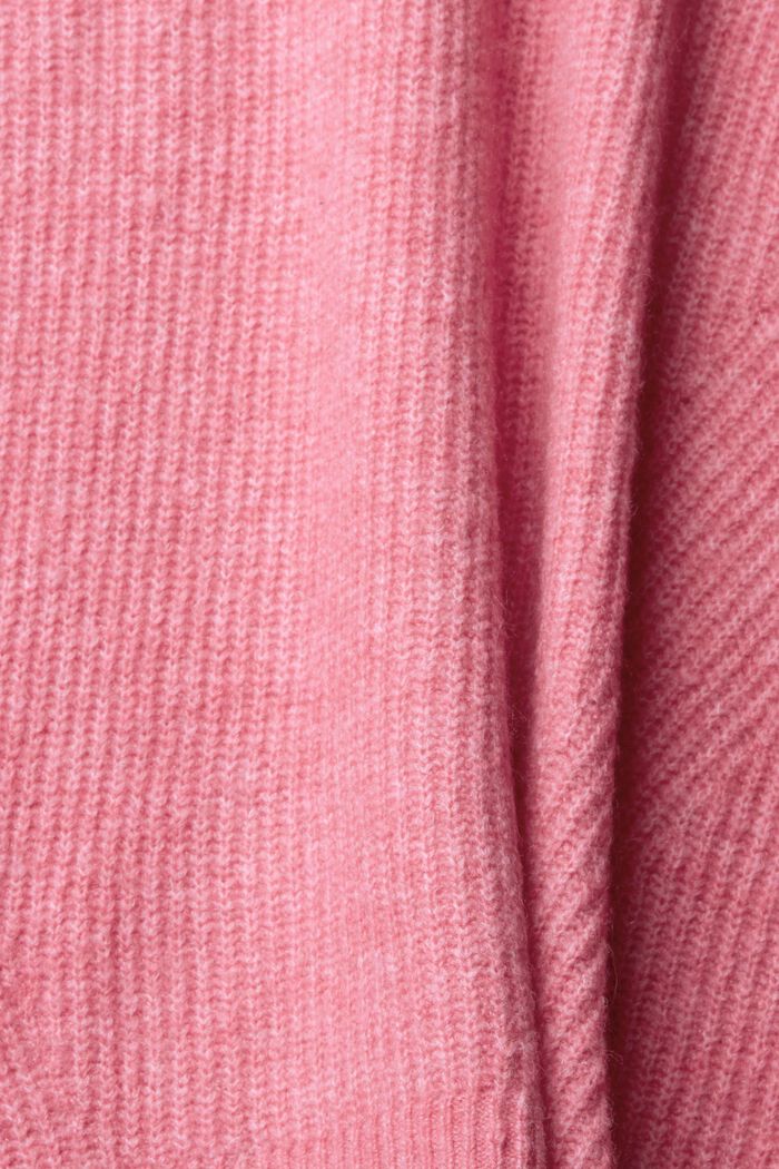 Pull en maille de laine mélangée, PINK, detail image number 1