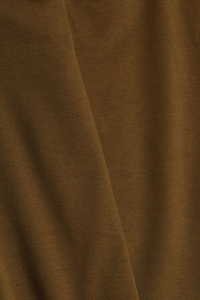 Pantalon en jersey à taille élastique, KHAKI GREEN, detail image number 4