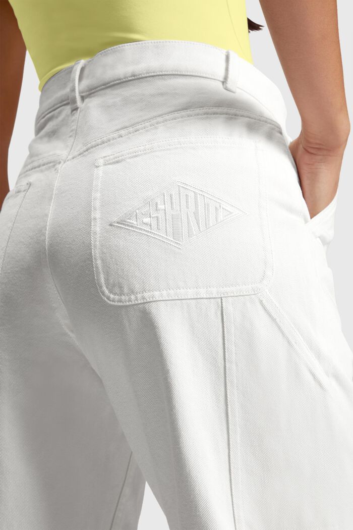 Pantalon cargo, WHITE, detail image number 3