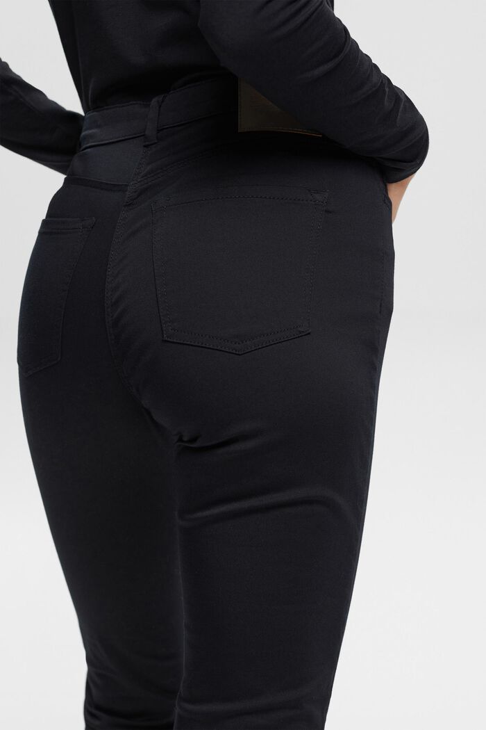 Pantalon chino, BLACK, detail image number 2