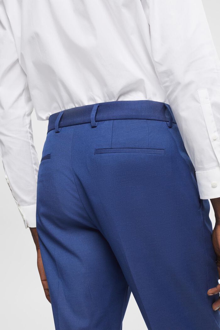 Pantalon de costume de coupe Slim Fit, BLUE, detail image number 4