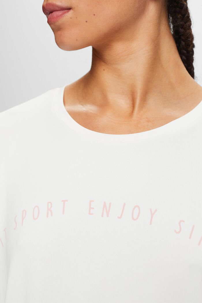 T-shirt de sport imprimé, OFF WHITE, detail image number 2