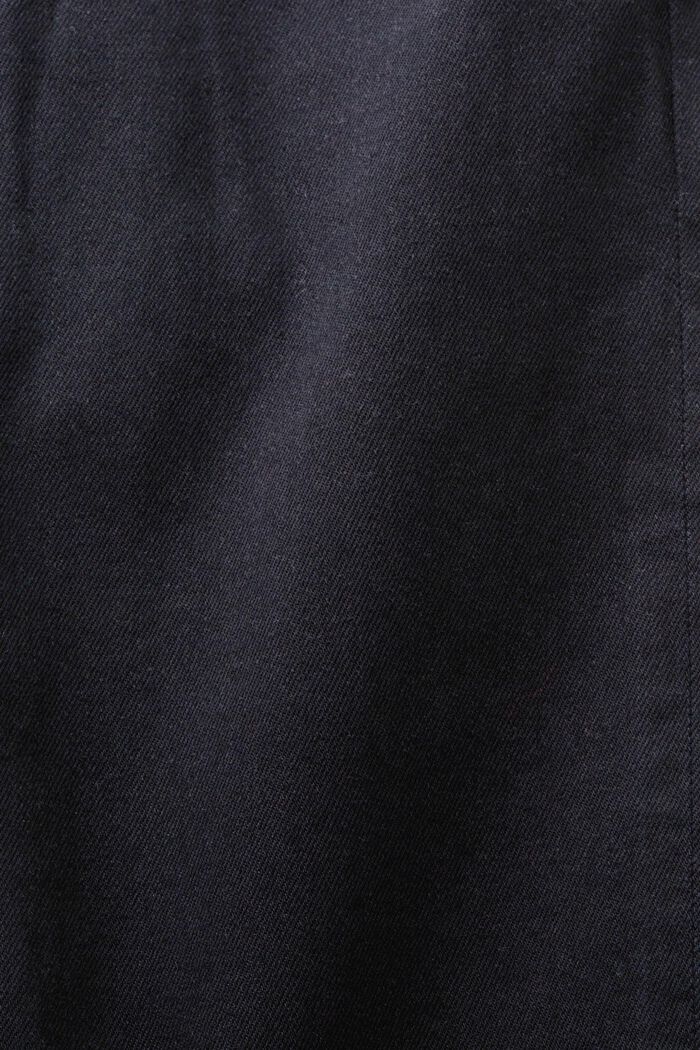 Jean stretch de coupe Slim Fit à taille mi-haute, BLACK RINSE, detail image number 6