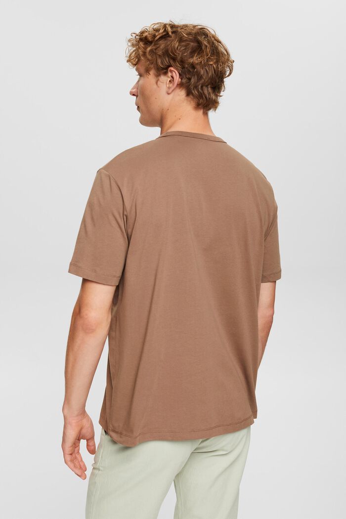 T-shirt en jersey orné d’une étiquette, CARAMEL, detail image number 3