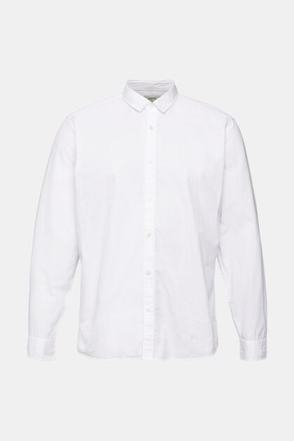 T-shirt Slim Fit en coton durable, WHITE, overview