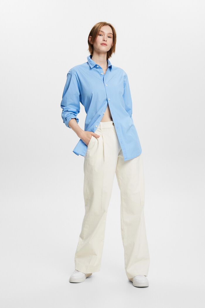 Pantalon en velours côtelé coupe Wide Fit taille mi-haute, ICE, detail image number 5