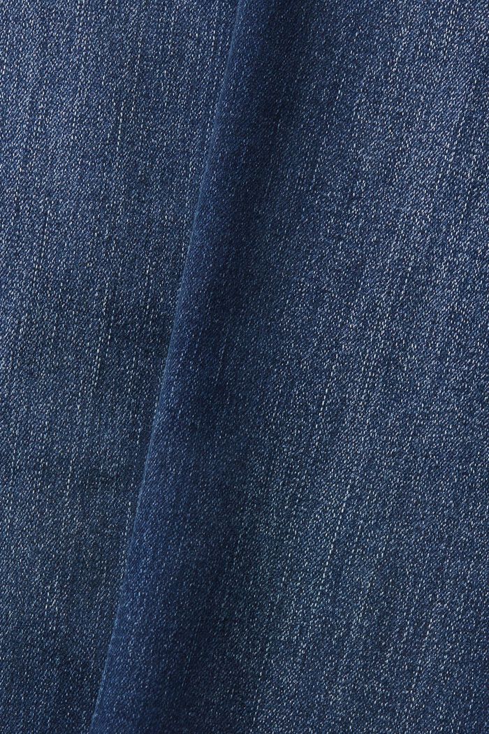 Jean doté d’une petite poche zippée, BLUE DARK WASHED, detail image number 4