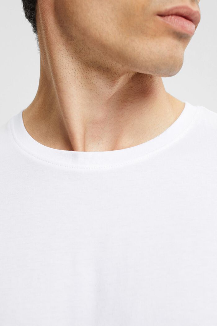 T-shirt en jersey, 100 % coton, WHITE, detail image number 2