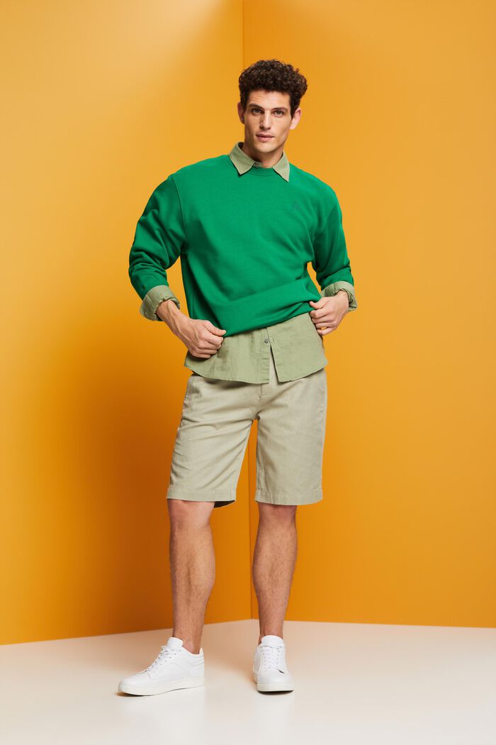 Short de style chino, LIGHT GREEN, detail image number 1