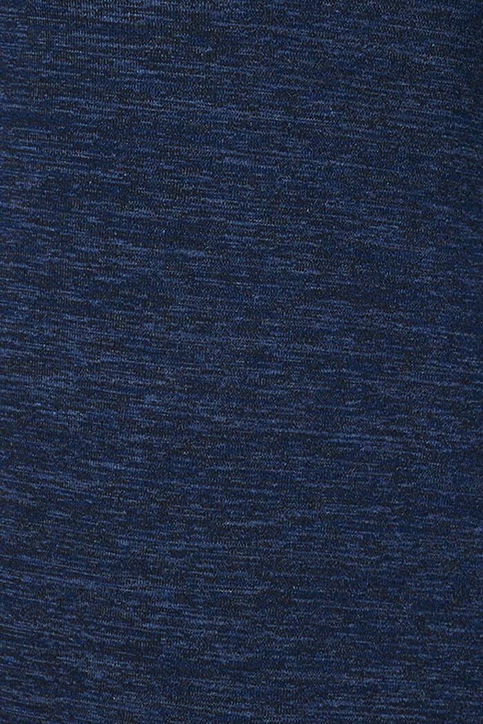 Robe en jersey chiné à fonction allaitement, NIGHT SKY BLUE, detail image number 5