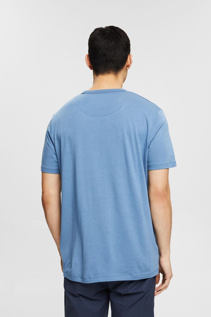 À teneur en TENCEL™ : t-shirt basique , GREY BLUE, detail image number 3