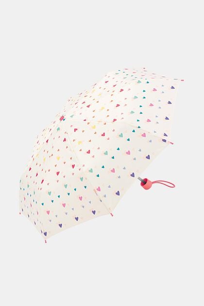 Mini parapluie pour enfants à imprimé bonbon en forme de cœur
