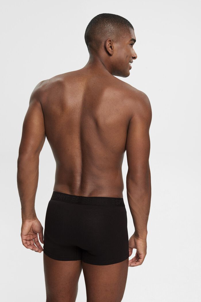 Lot de shorts courts pour Hommes en coton stretch, BLACK, detail image number 3