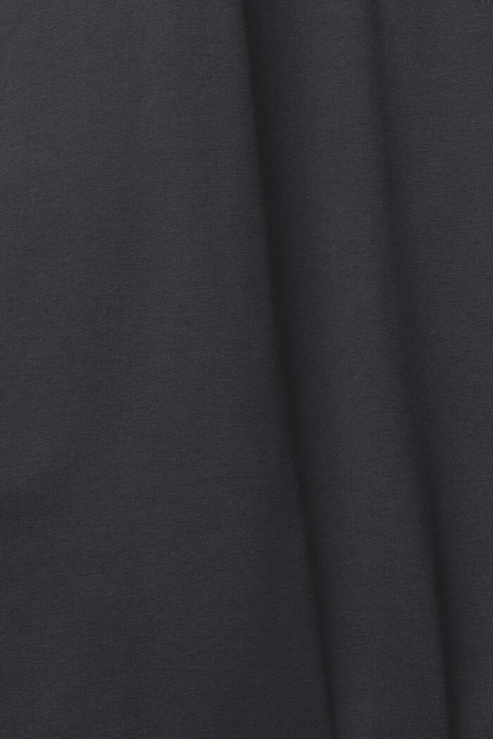 Pantalon de sport en jersey de coton, BLACK, detail image number 6