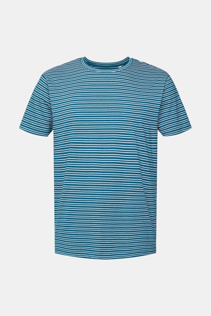 T-shirt en jersey, 100 % coton, PETROL BLUE, detail image number 6