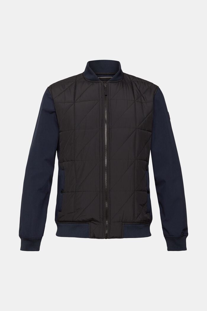 Blouson softshell, NAVY, detail image number 6