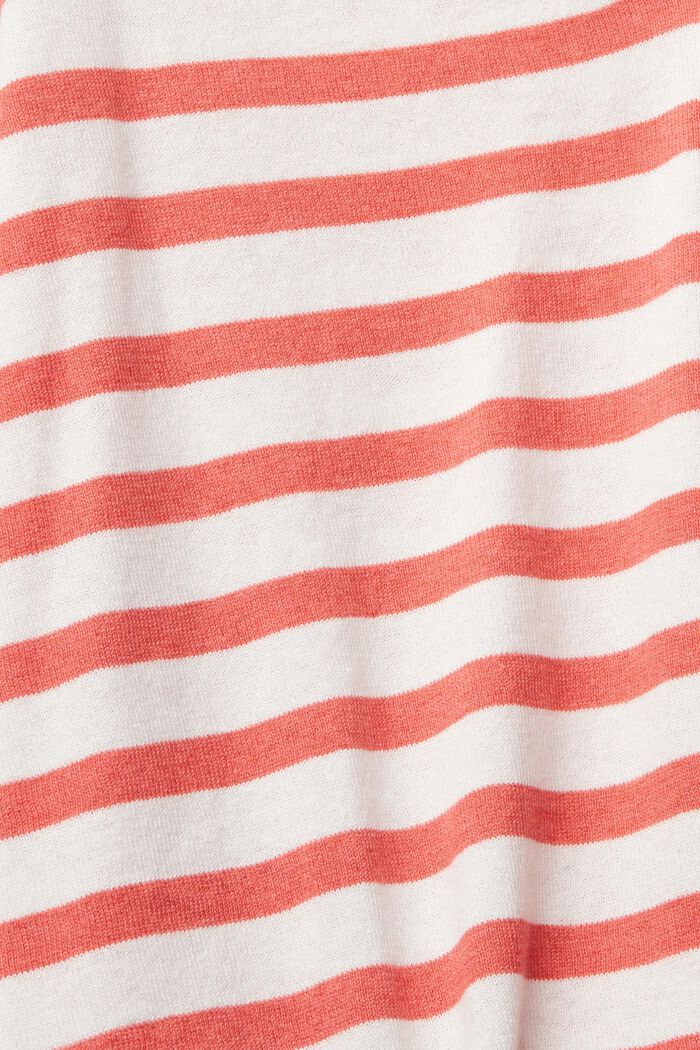 Pull-over à motif rayé, CORAL, detail image number 5