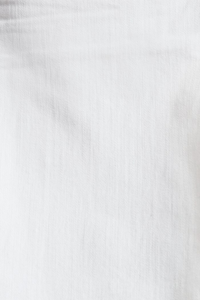 Jean stretch en coton bio, WHITE, detail image number 4