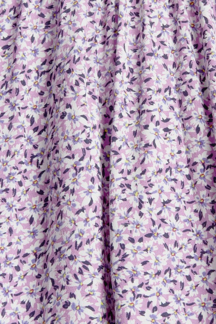 Robe-chemise à imprimé, LENZING™ ECOVERO™, LILAC, detail image number 4
