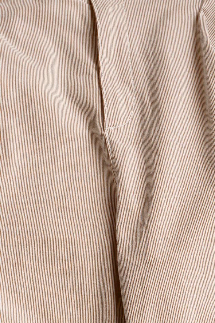 Short rayé muni d´une ceinture à nouer, TOFFEE, detail image number 4