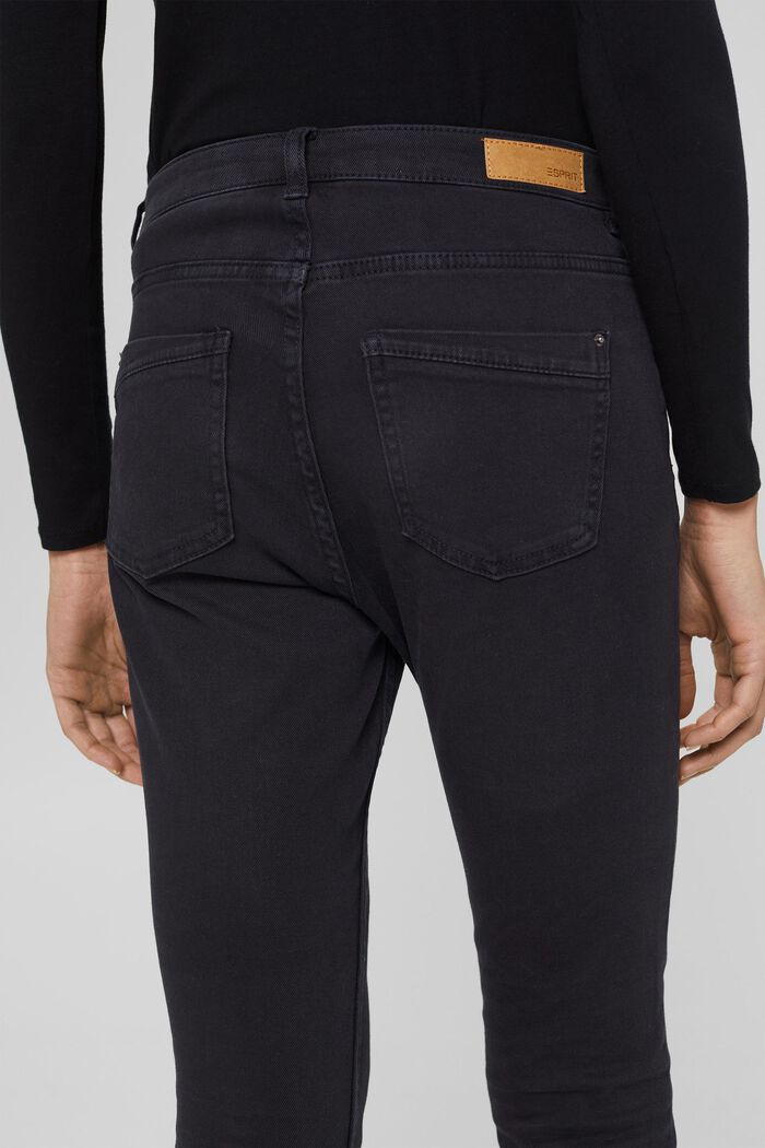 Pantalon stretch à détail zippé, NAVY, detail image number 0