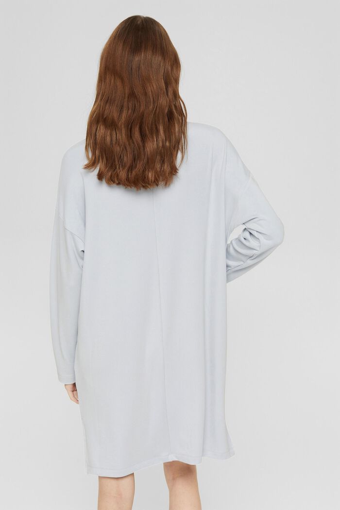 TENCEL™ : robe en jersey à col roulé, PASTEL GREY, detail image number 2