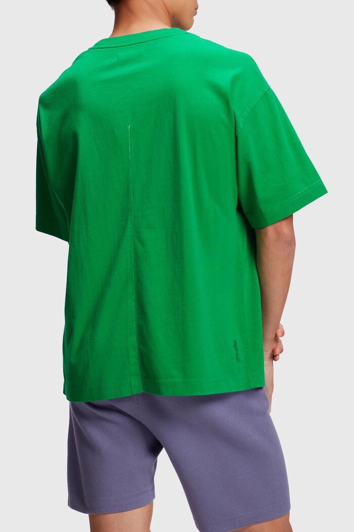 T-shirt Relaxed Fit orné du dauphin coloré, GREEN, detail image number 1