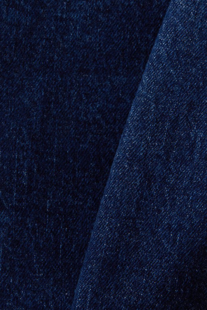 Jean taille haute de style rétro, coupe Slim Fit, BLUE MEDIUM WASHED, detail image number 6