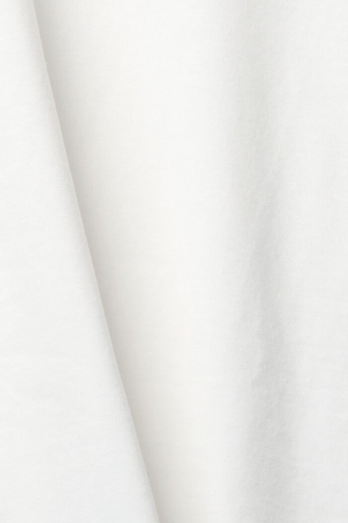 T-shirt à manches longues à col cheminée, OFF WHITE, detail image number 1