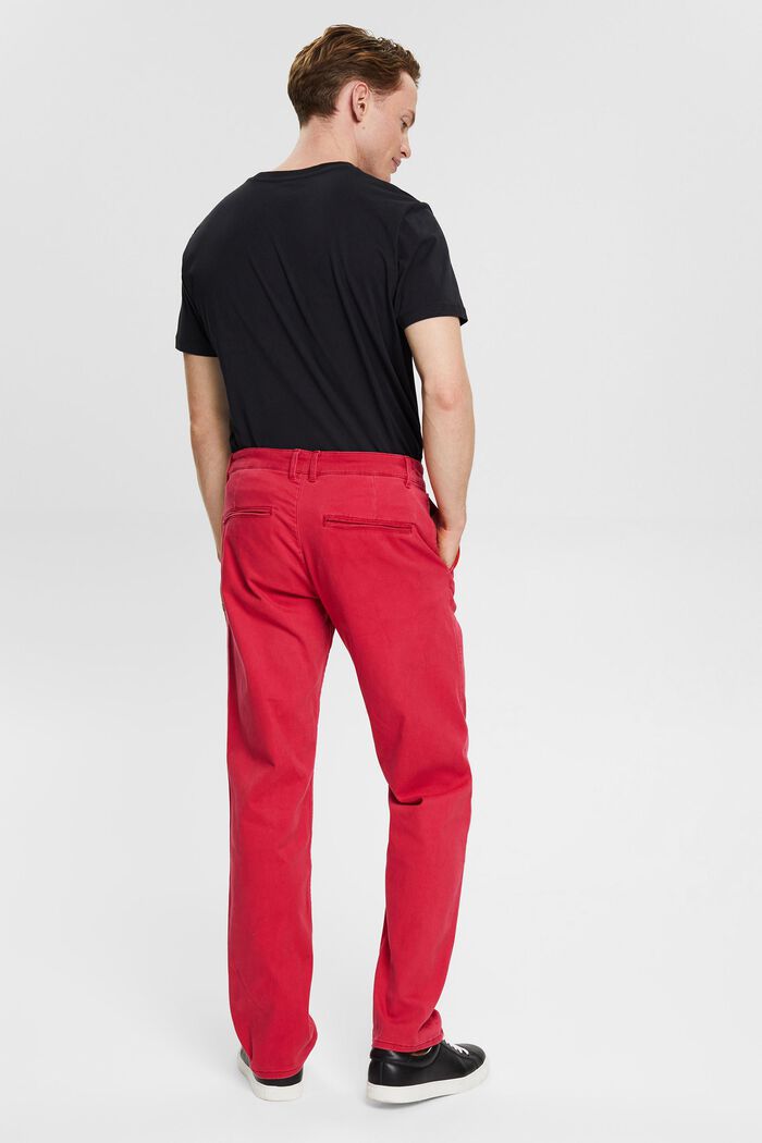 Chino en coton, RED, detail image number 3
