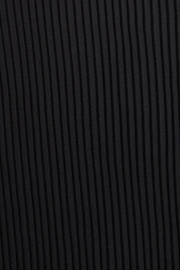 Robe plissée sans manches, LENZING™ ECOVERO™, BLACK, detail image number 5