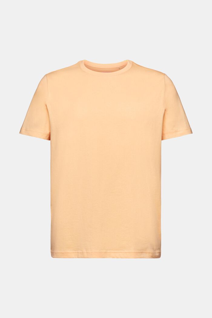 T-shirt en jersey à col ras-du-cou, PASTEL ORANGE, detail image number 5